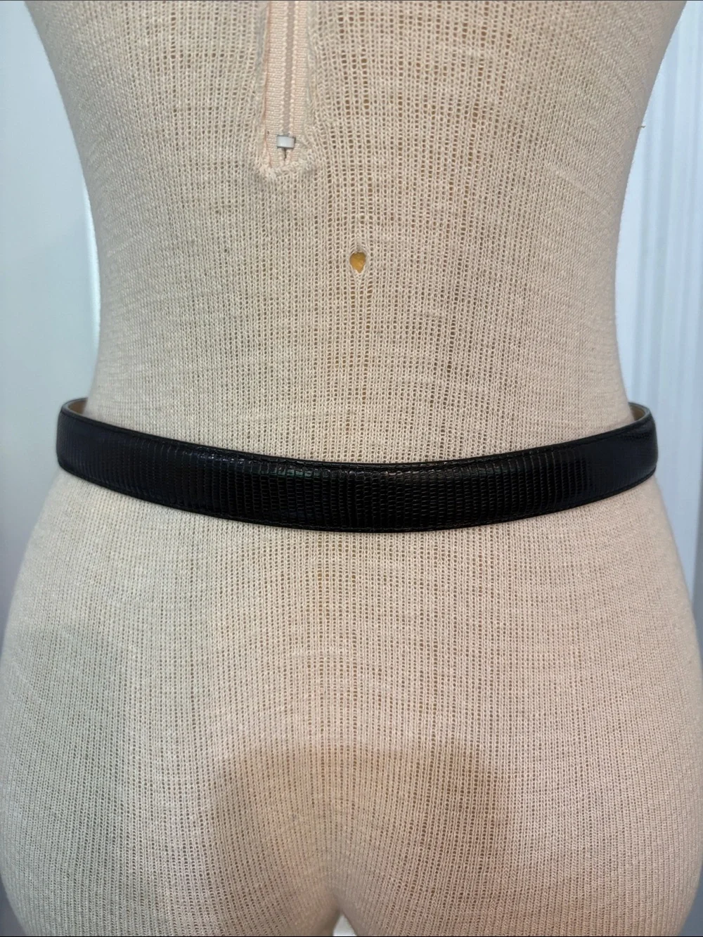 Brighton leather sz S belt with silver buckle
